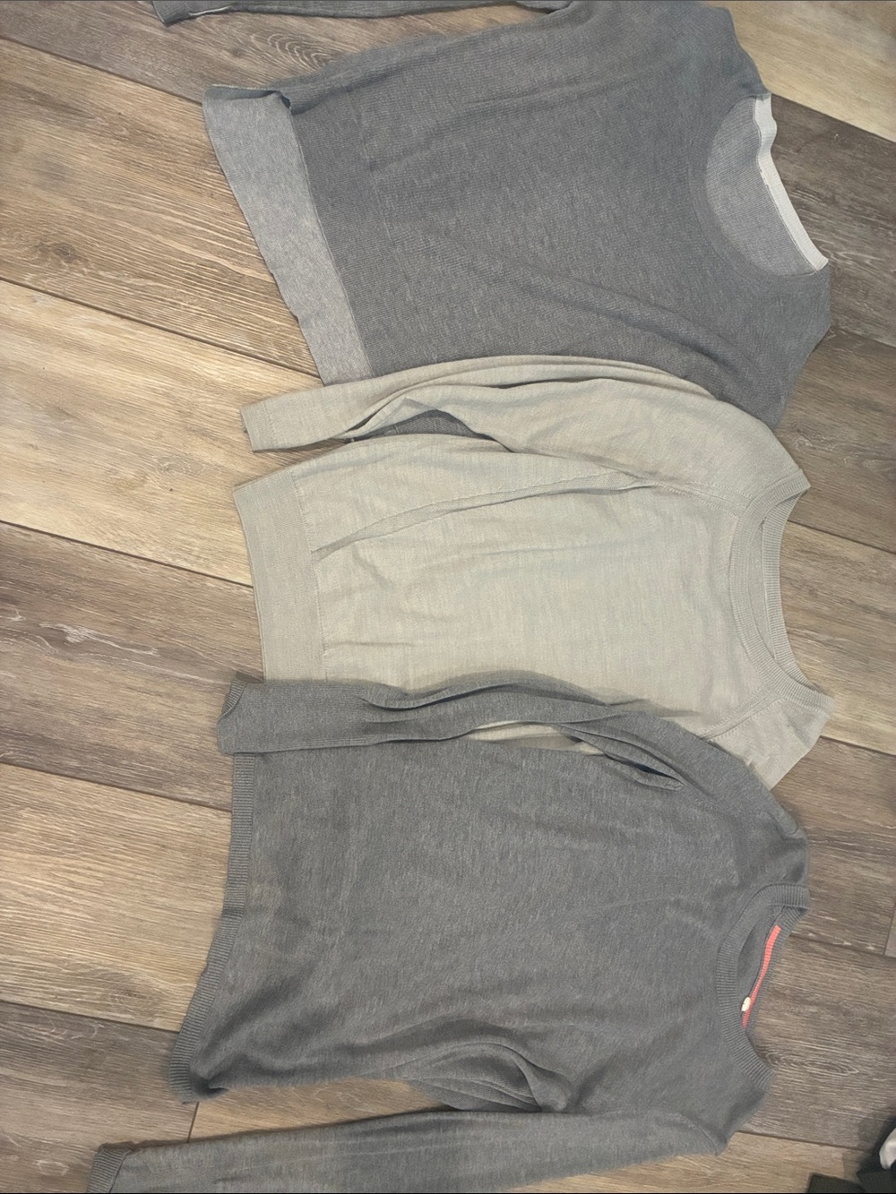 Women's Lulu lemon Crewneck sweater lot- shade of Gray